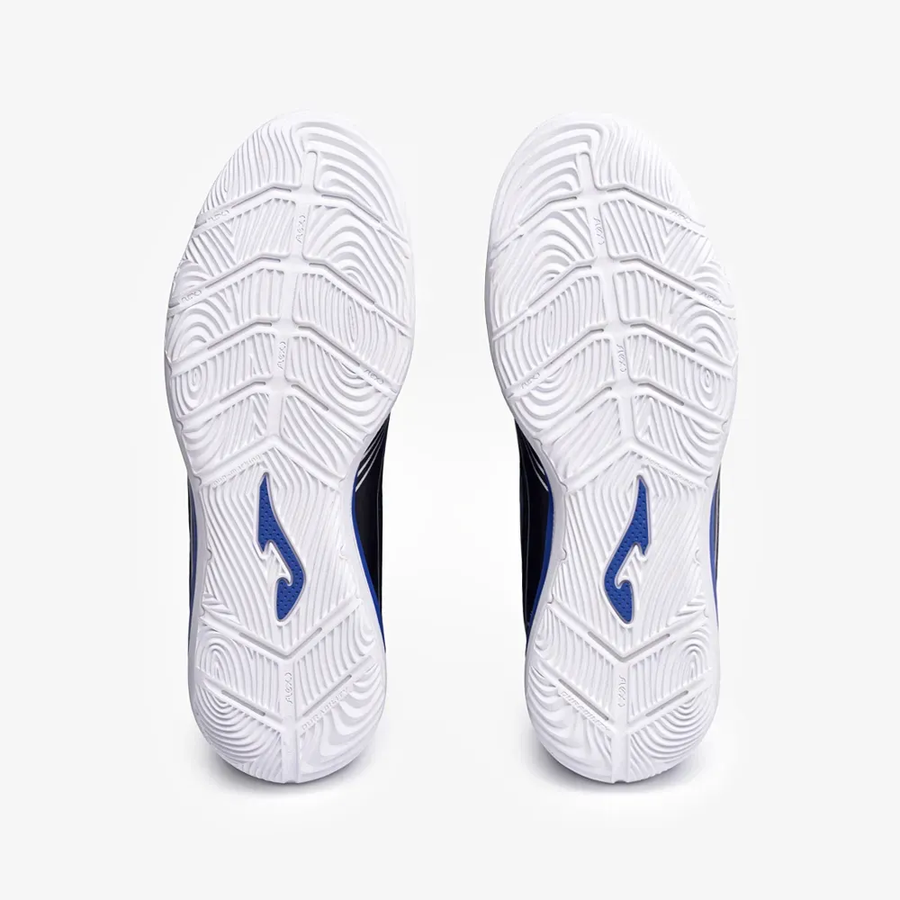 Chuteira de Futsal Joma Liga 5 Masculina Preto e Azul-5