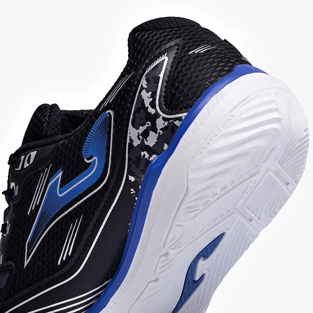 Chuteira de Futsal Joma Liga 5 Masculina Preto e Azul-6