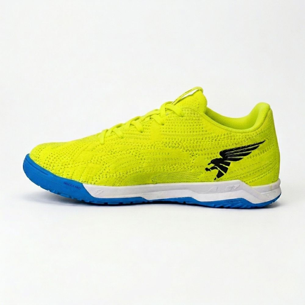 Chuteira de Futsal Joma Evolution Infantil Amarelo e Preto-1