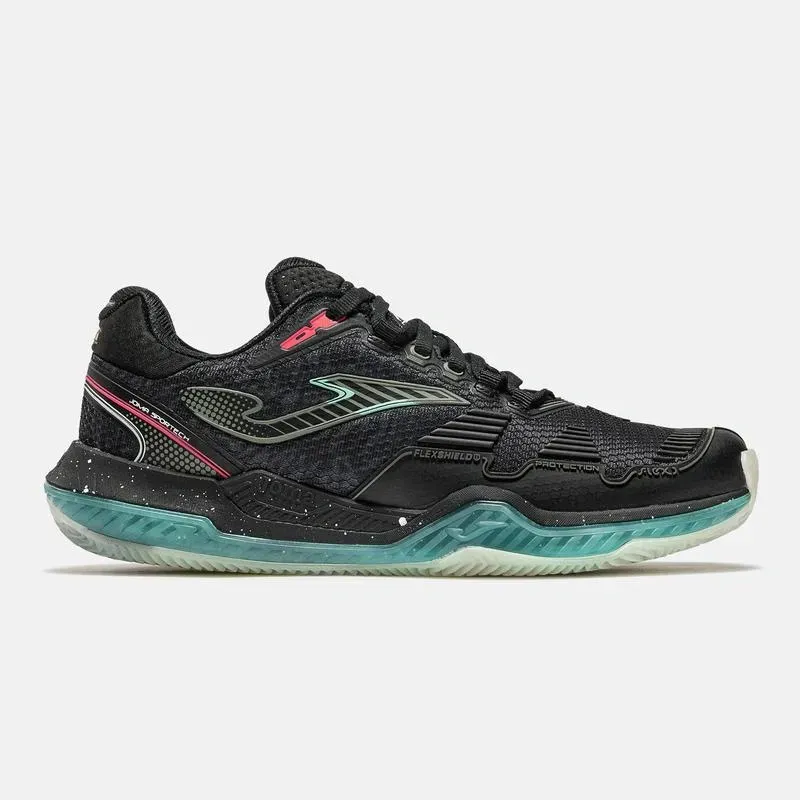 Tênis Joma Point (Saibro) Masculino Preto e Azul-0