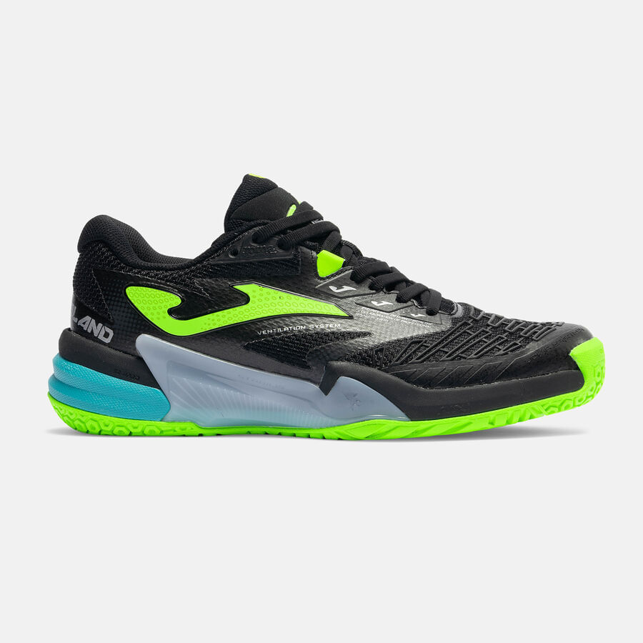 Tênis Joma Roland (Quadra Rápida) Masculino Preto e Verde-0
