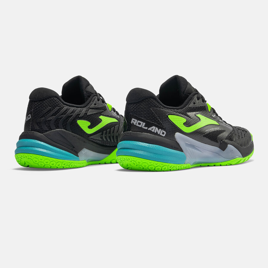 Tênis Joma Roland (Quadra Rápida) Masculino Preto e Verde-3