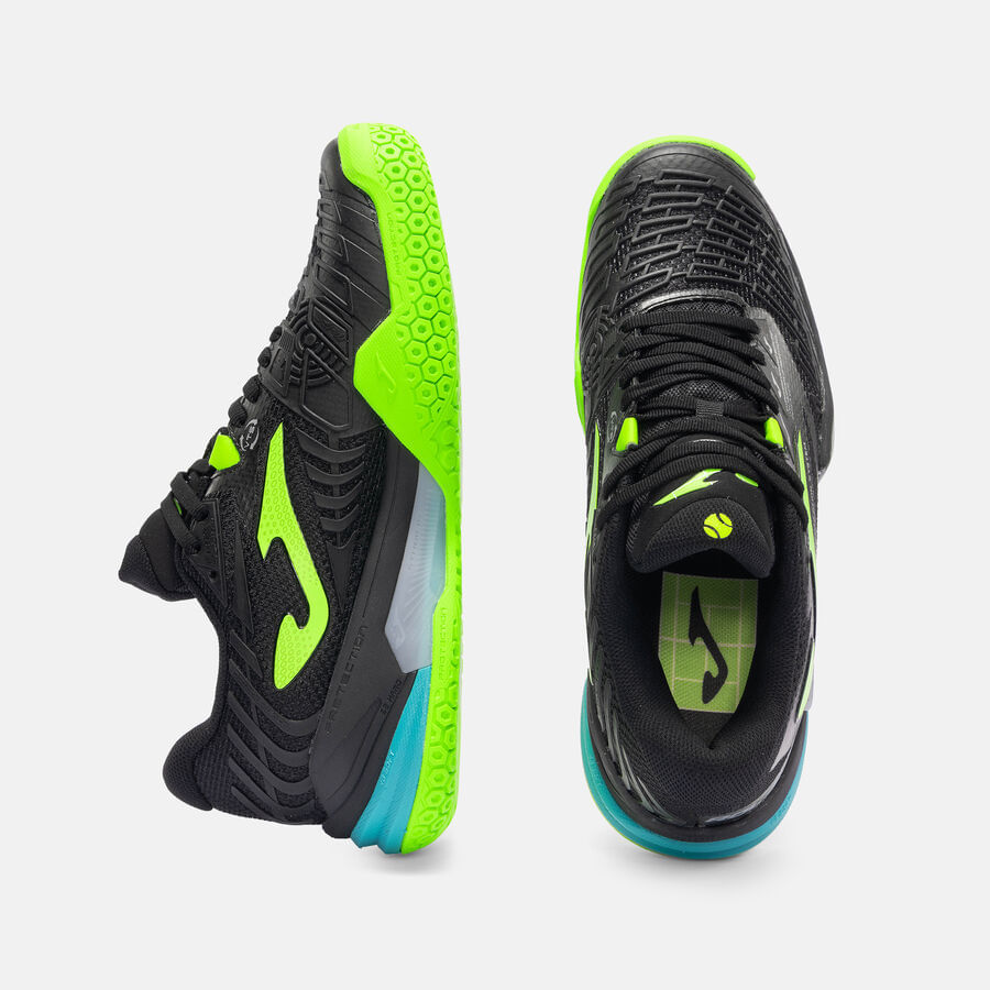 Tênis Joma Roland (Quadra Rápida) Masculino Preto e Verde-4