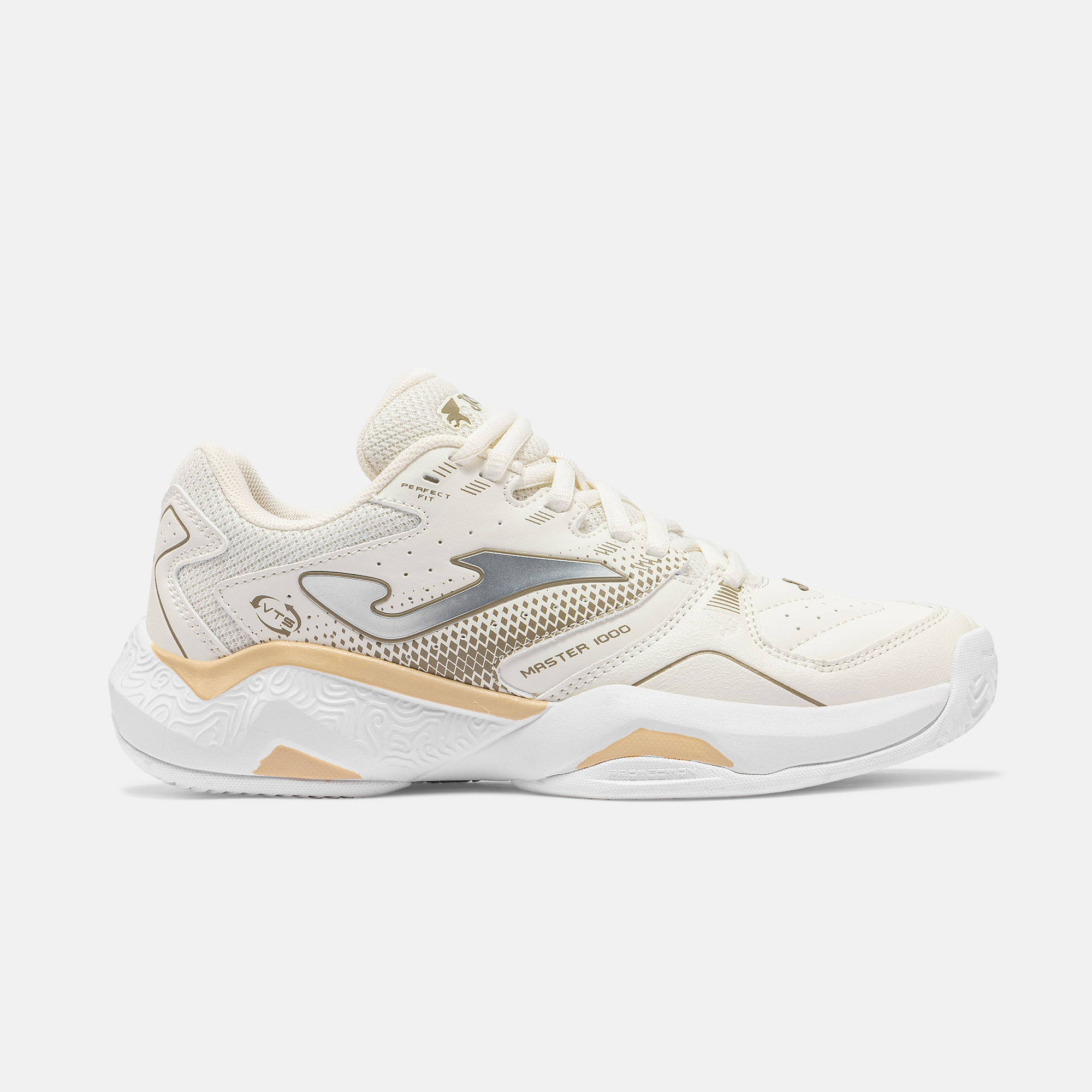 Tênis Joma Master 1000 (Saibro) Feminino Bege e Branco-0
