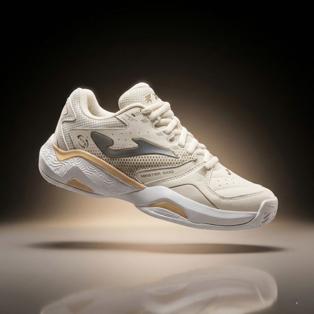 Tênis Joma Master 1000 (Saibro) Feminino Bege e Branco-3