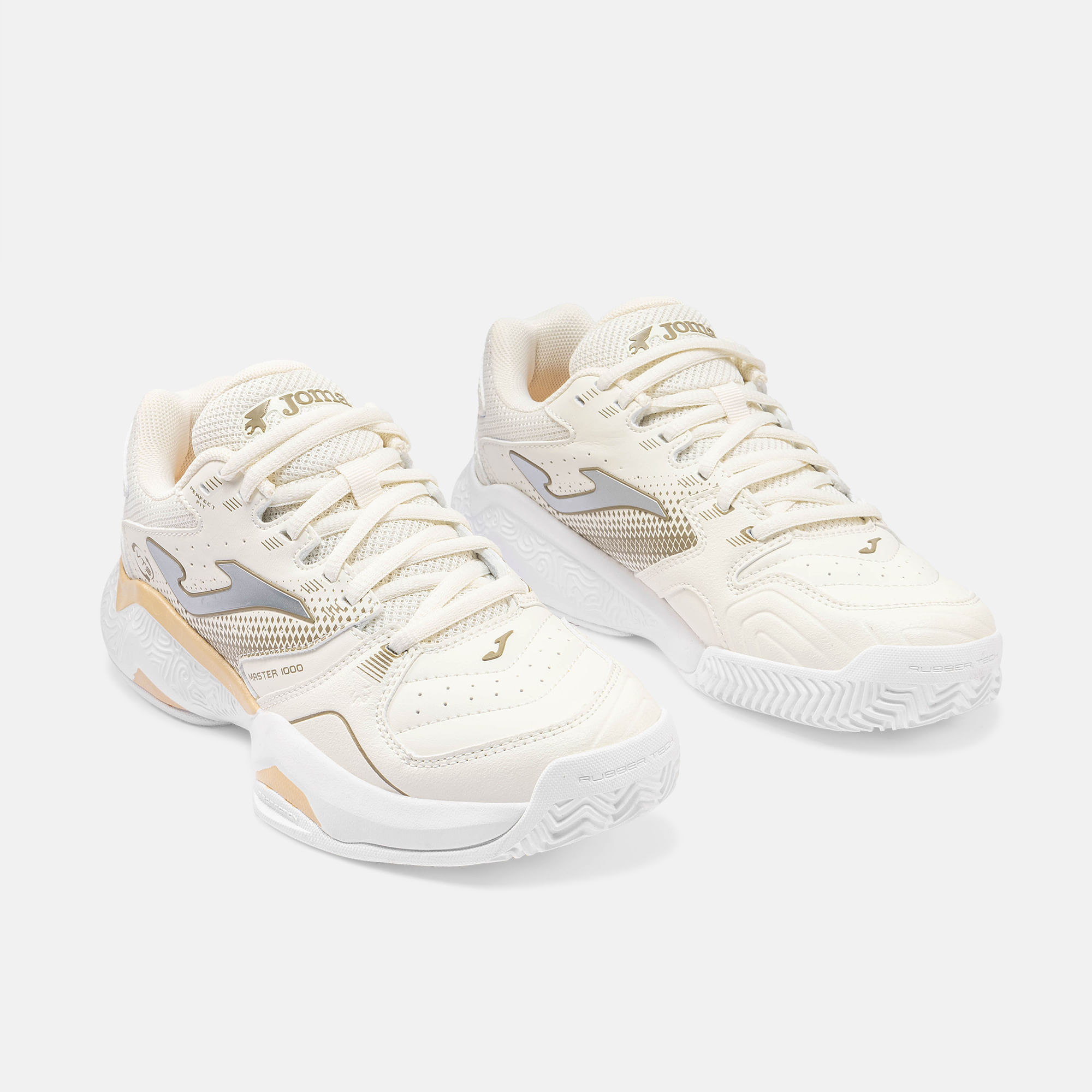 Tênis Joma Master 1000 (Saibro) Feminino Bege e Branco-5