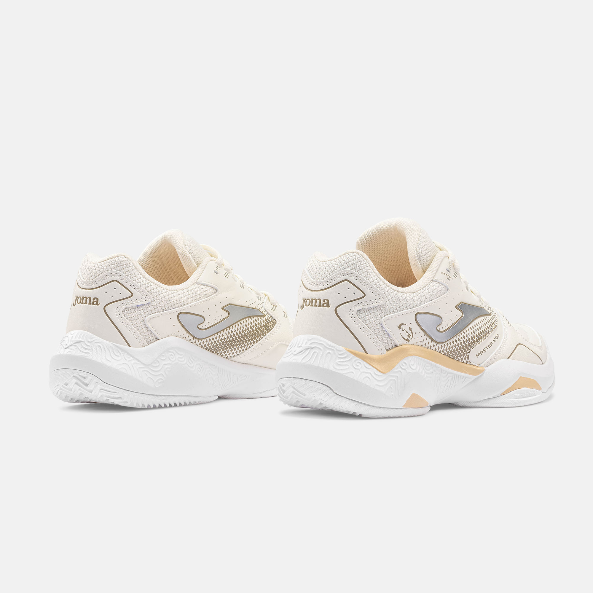 Tênis Joma Master 1000 (Saibro) Feminino Bege e Branco-6