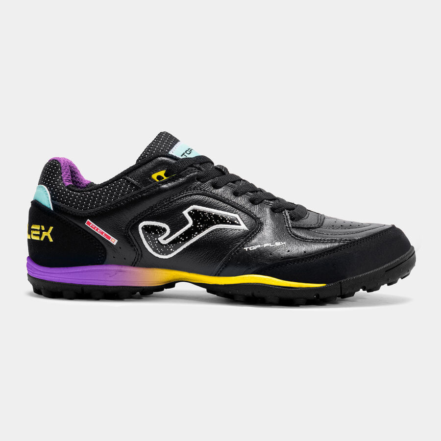 Chuteira de Society Joma Top Flex Masculina Preto e Roxo-0