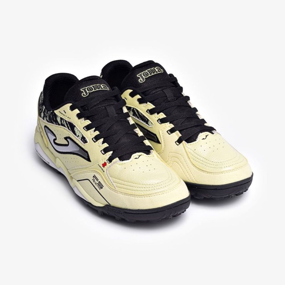 Chuteira de Society Joma Fs Reactive Amarelo Preto-3