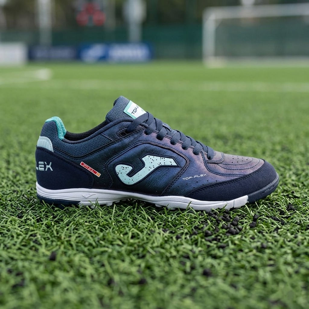 Chuteira de Society Joma Top Flex Masculina Azul Royal-1