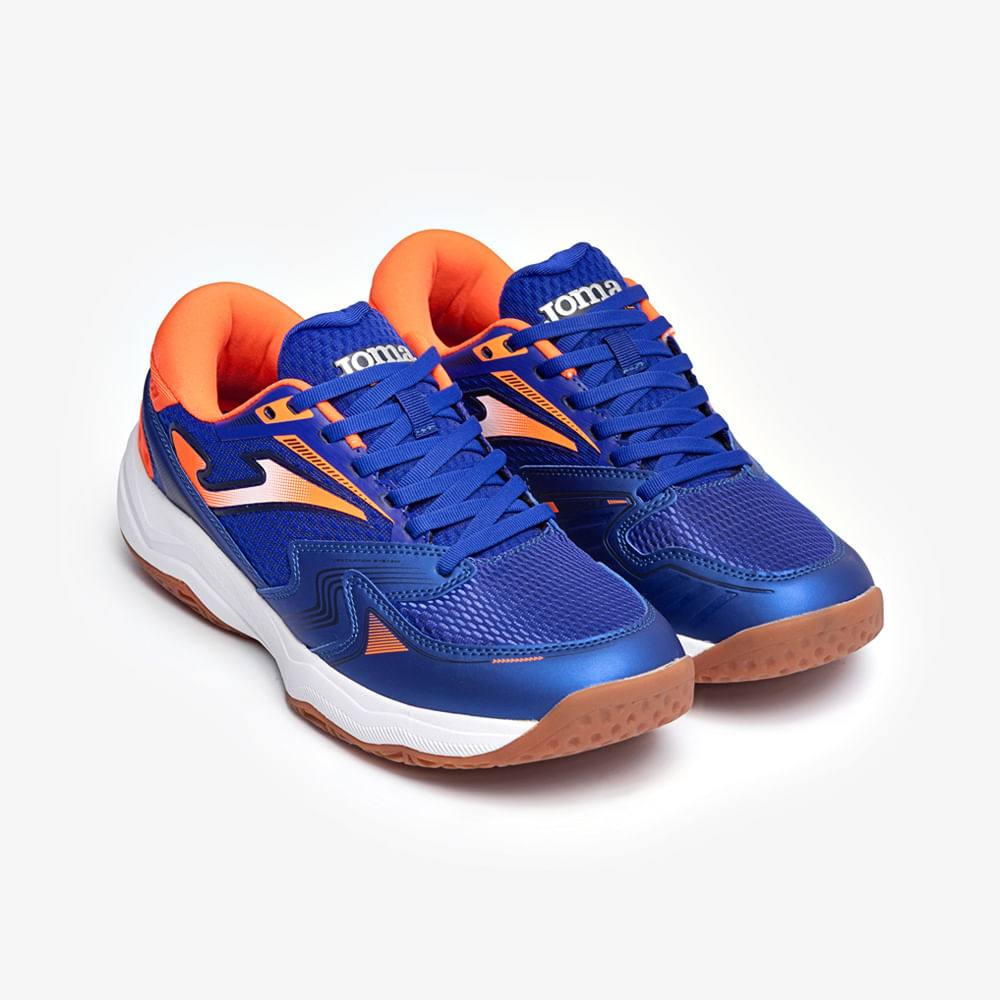 Tênis Joma Dynamic Azul e Laranja-2