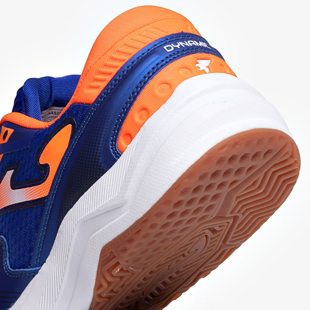 Tênis Joma Dynamic Azul e Laranja-6
