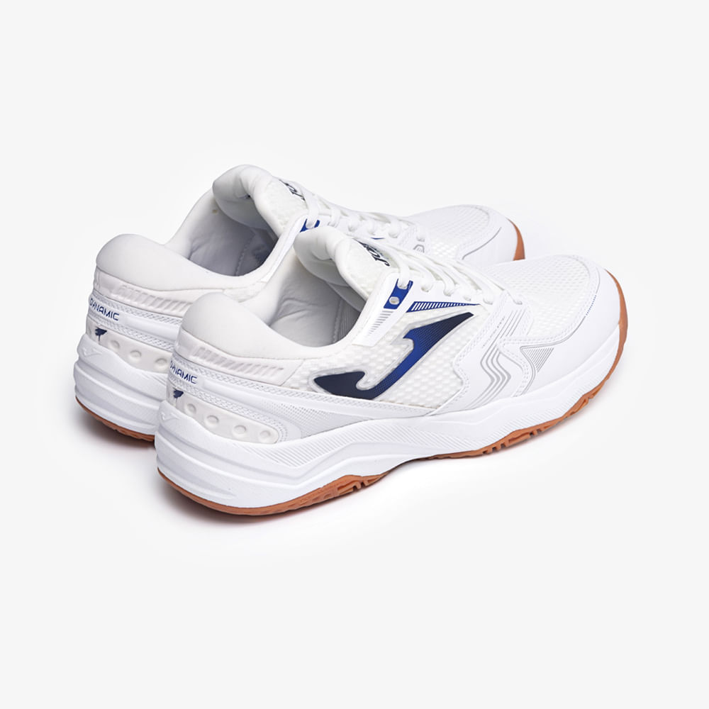 Tênis Joma Dynamic Branco e Azul-3