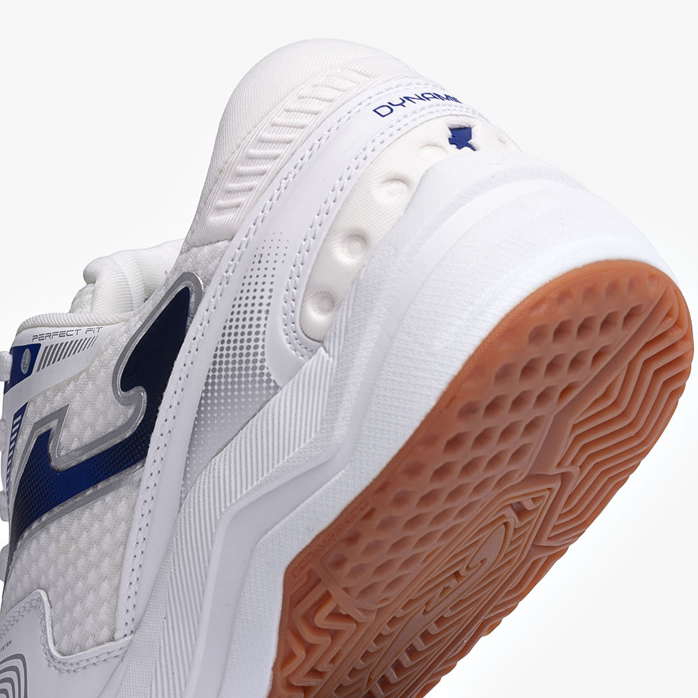 Tênis Joma Dynamic Branco e Azul-6