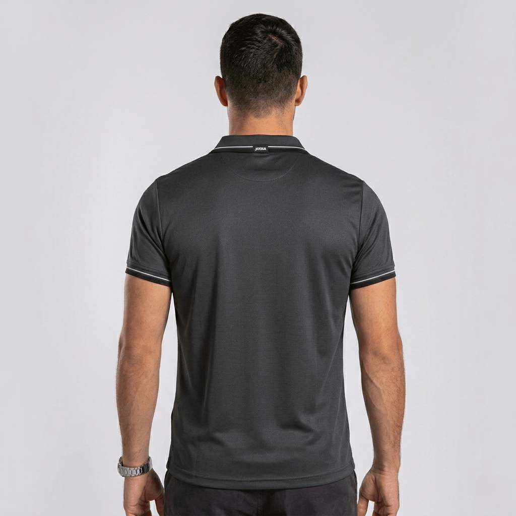 Polo Joma Combi Masculino Grafite-1