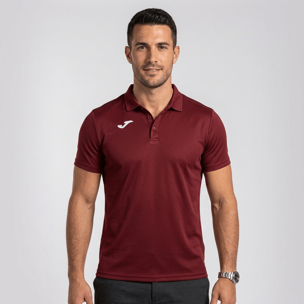 Polo Joma Combi Masculino Vinho-0