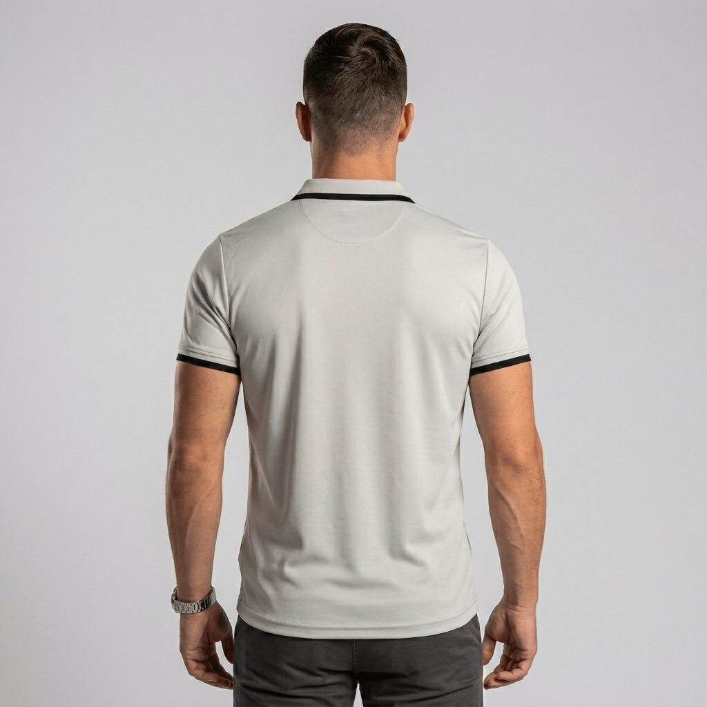 Polo Joma Combi Masculino Cinza-1