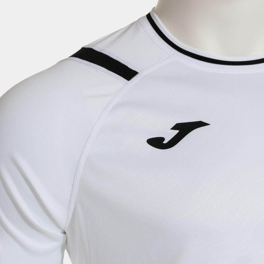 Camiseta Joma Dinamo II Branco e Preto-2