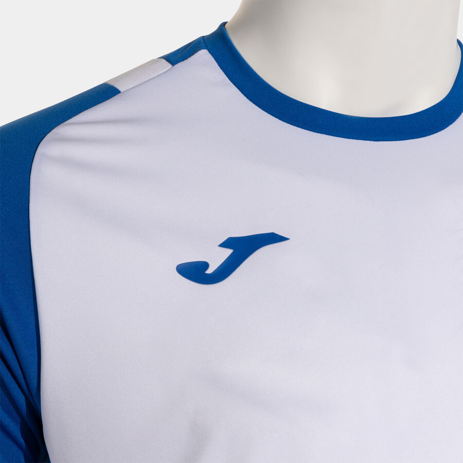 Conjunto Joma Lider Masculino Branco e Azul-2
