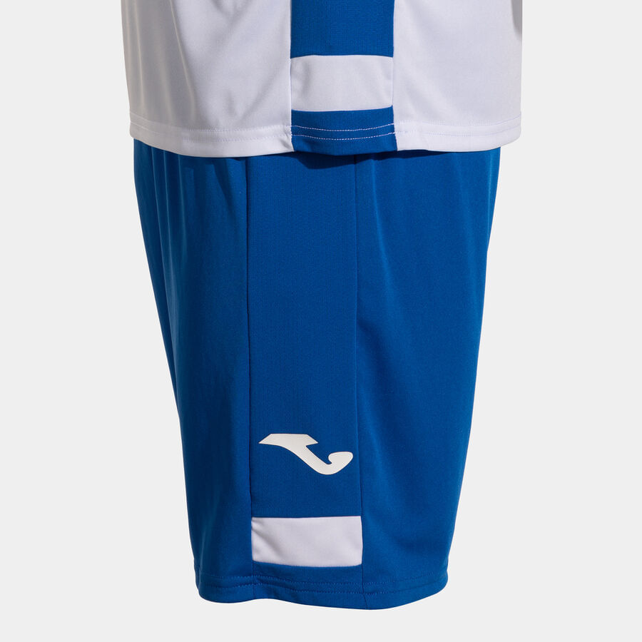 Conjunto Joma Lider Masculino Branco e Azul-3