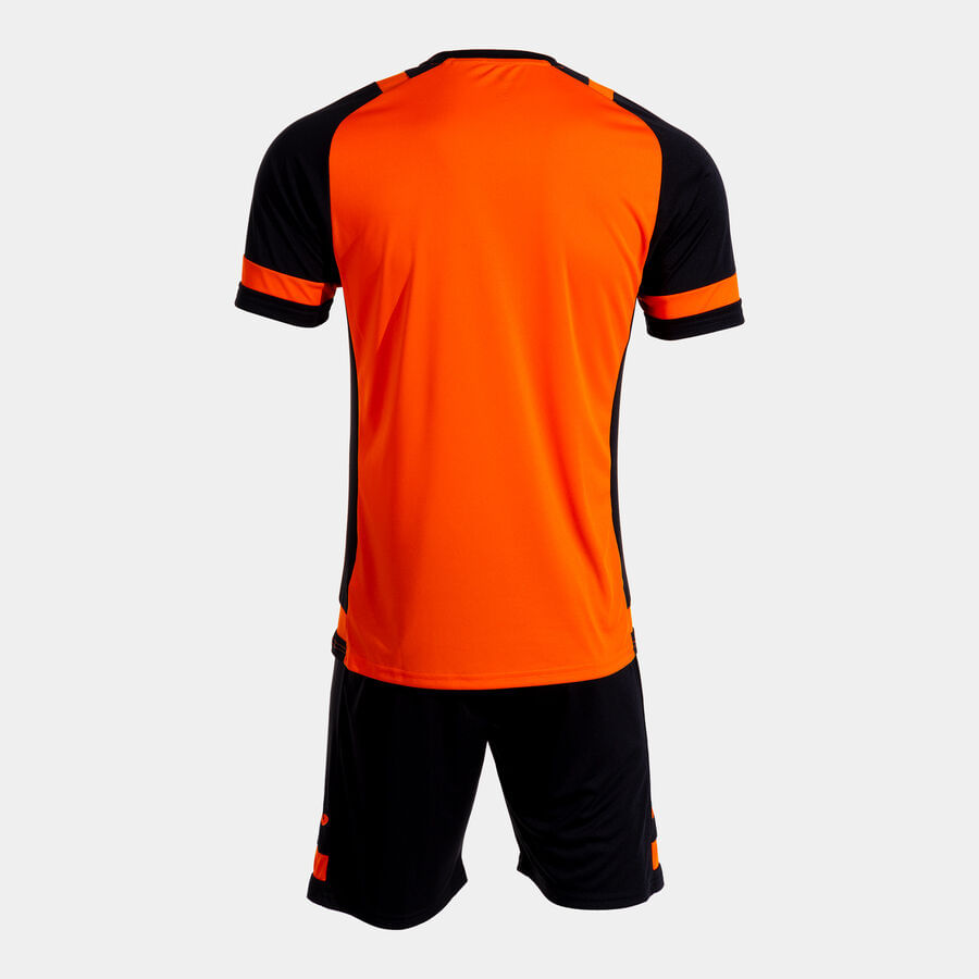 Conjunto Joma Lider Masculino Laranja e Preto-1