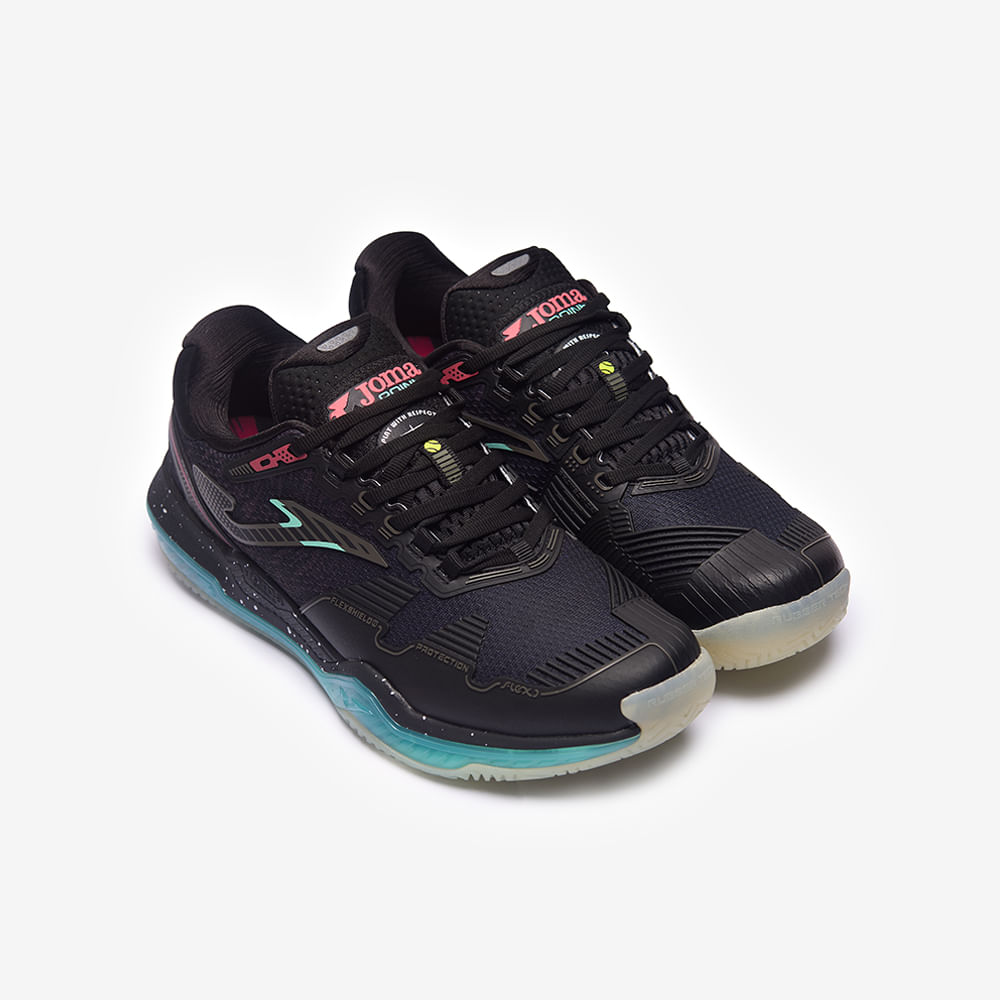 Tênis Joma Point (Quadra Rápida) Masculino Preto e Azul-2