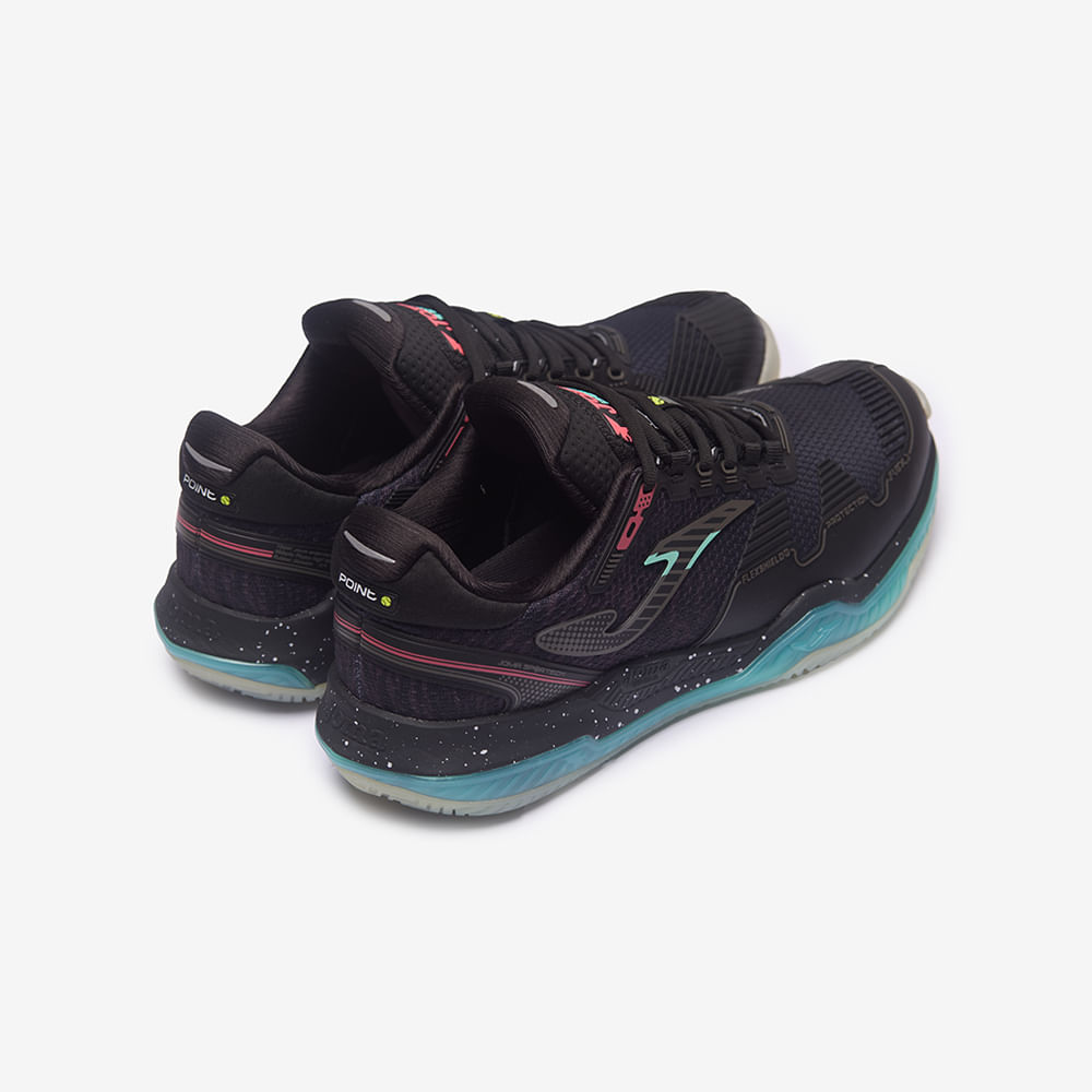 Tênis Joma Point (Quadra Rápida) Masculino Preto e Azul-3