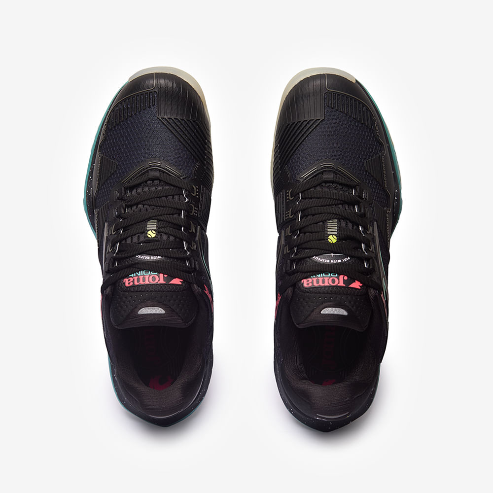 Tênis Joma Point (Quadra Rápida) Masculino Preto e Azul-4