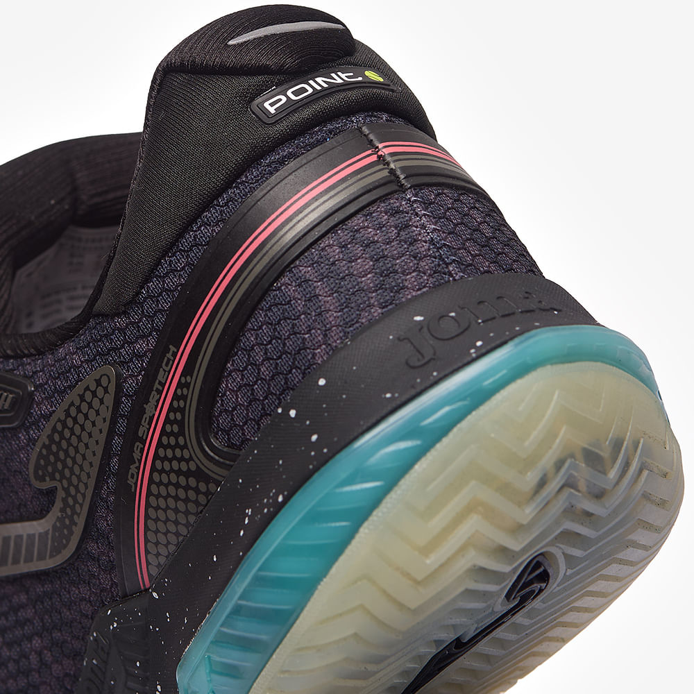 Tênis Joma Point (Quadra Rápida) Masculino Preto e Azul-6