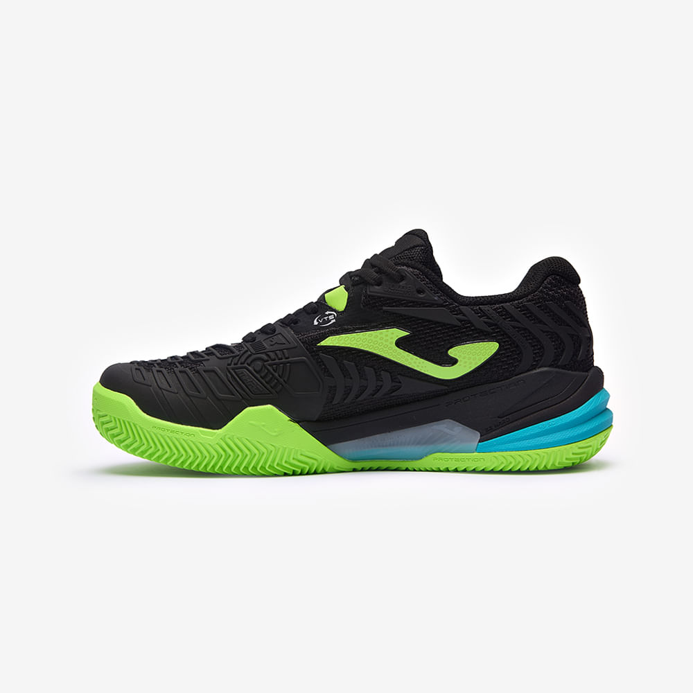 Tênis Joma Roland (Saibro) Masculino Preto e Verde-1