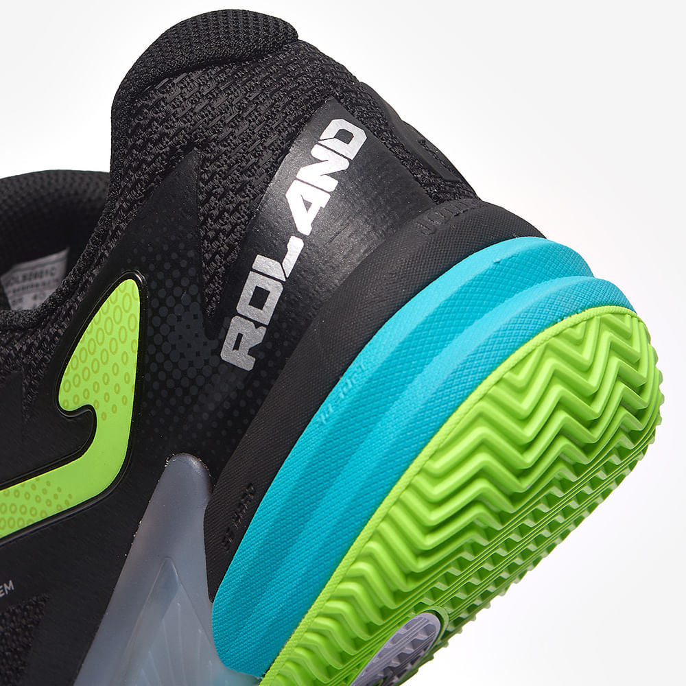 Tênis Joma Roland (Saibro) Masculino Preto e Verde-6