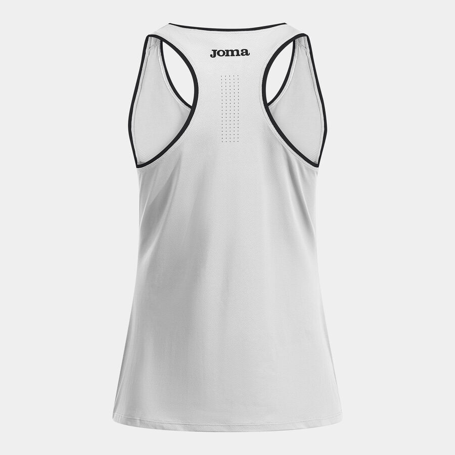 Regata Joma Torneo Feminina Branco e Preto-1
