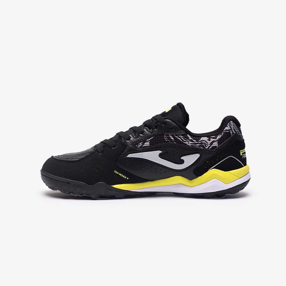 Chuteira de Society Joma Fs Reactive Masculino Preto e Verde-1