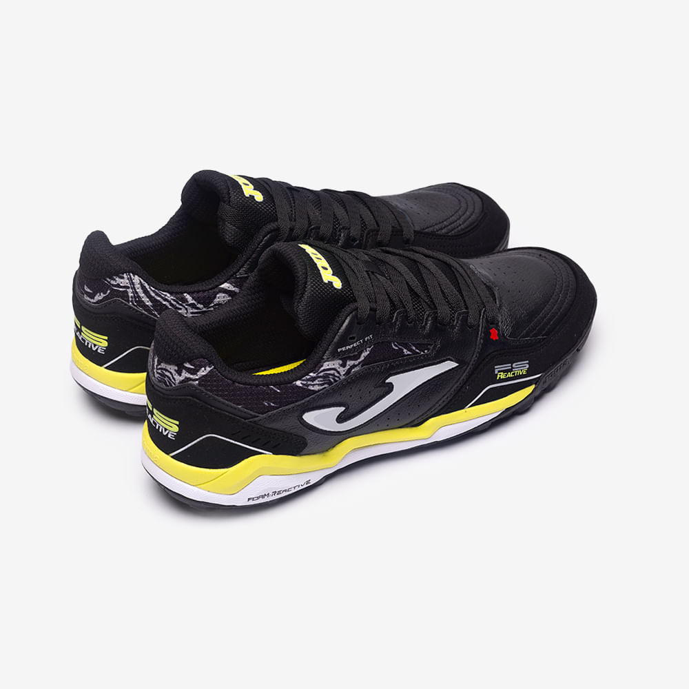 Chuteira de Society Joma Fs Reactive Masculino Preto e Verde-3