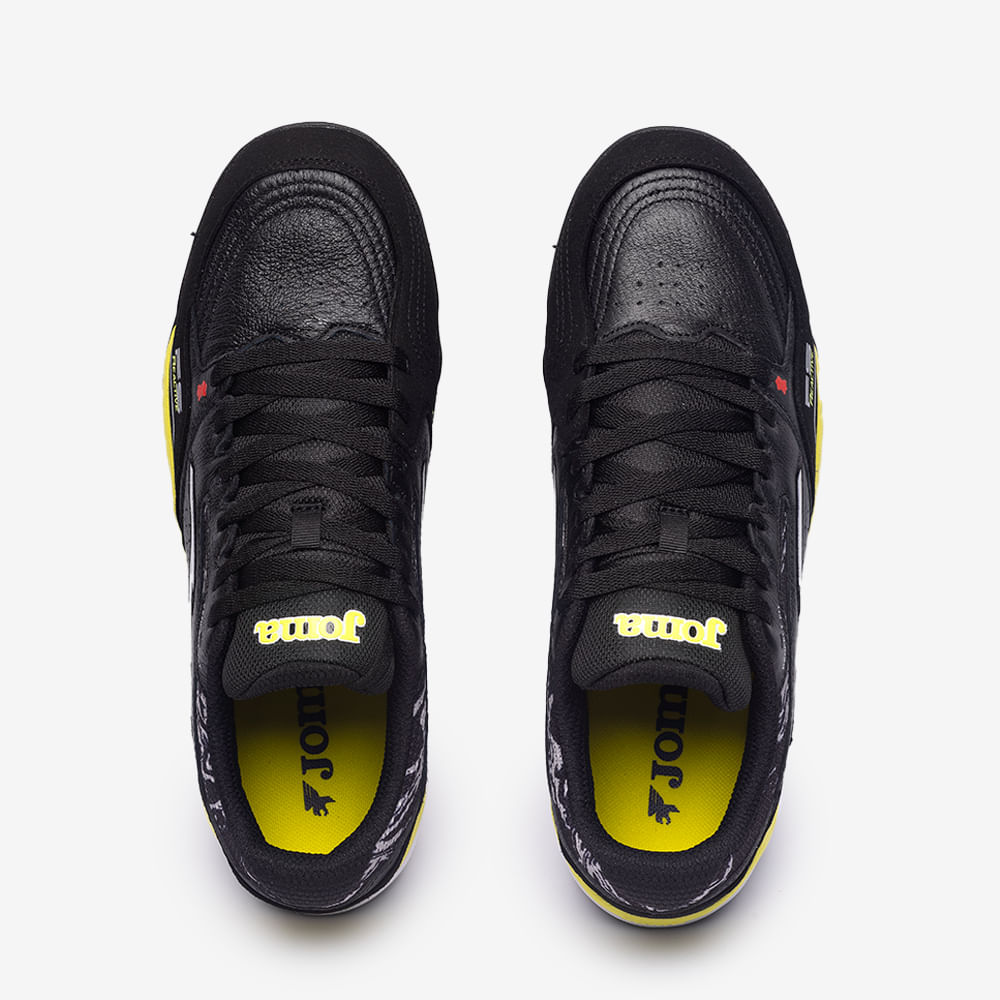 Chuteira de Society Joma Fs Reactive Masculino Preto e Verde-4