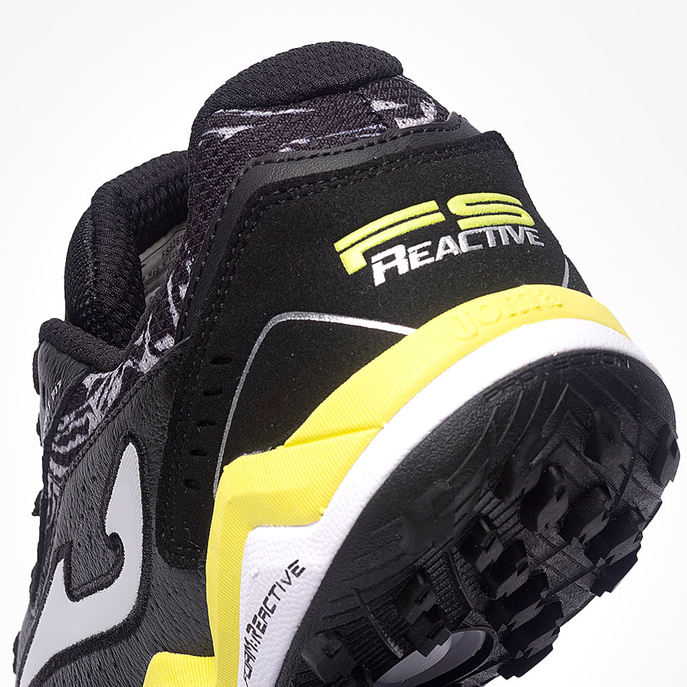 Chuteira de Society Joma Fs Reactive Masculino Preto e Verde-6