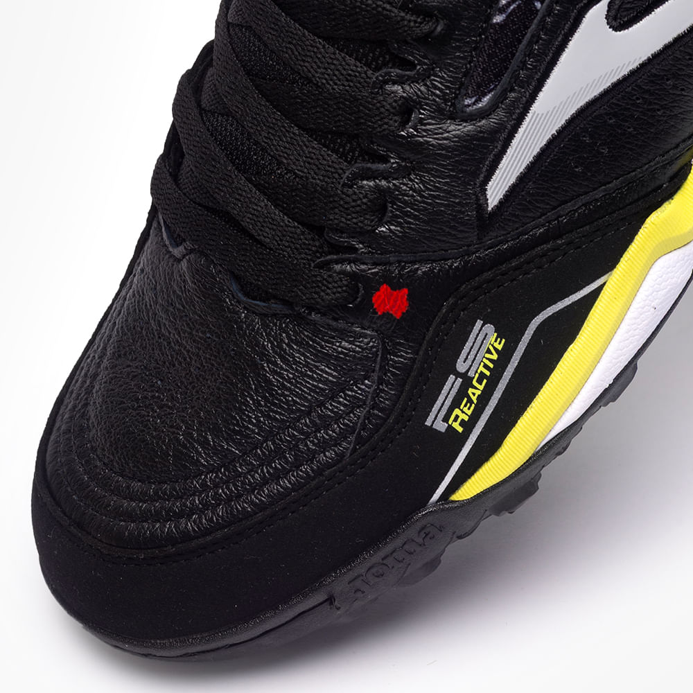 Chuteira de Society Joma Fs Reactive Masculino Preto e Verde-7