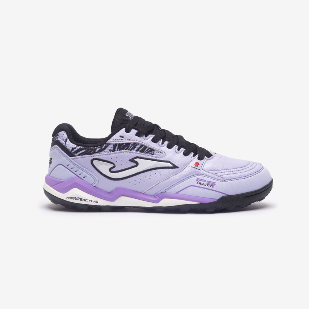 Chuteira de Society Joma Fs Reactive Masculino Roxo e Preto-0