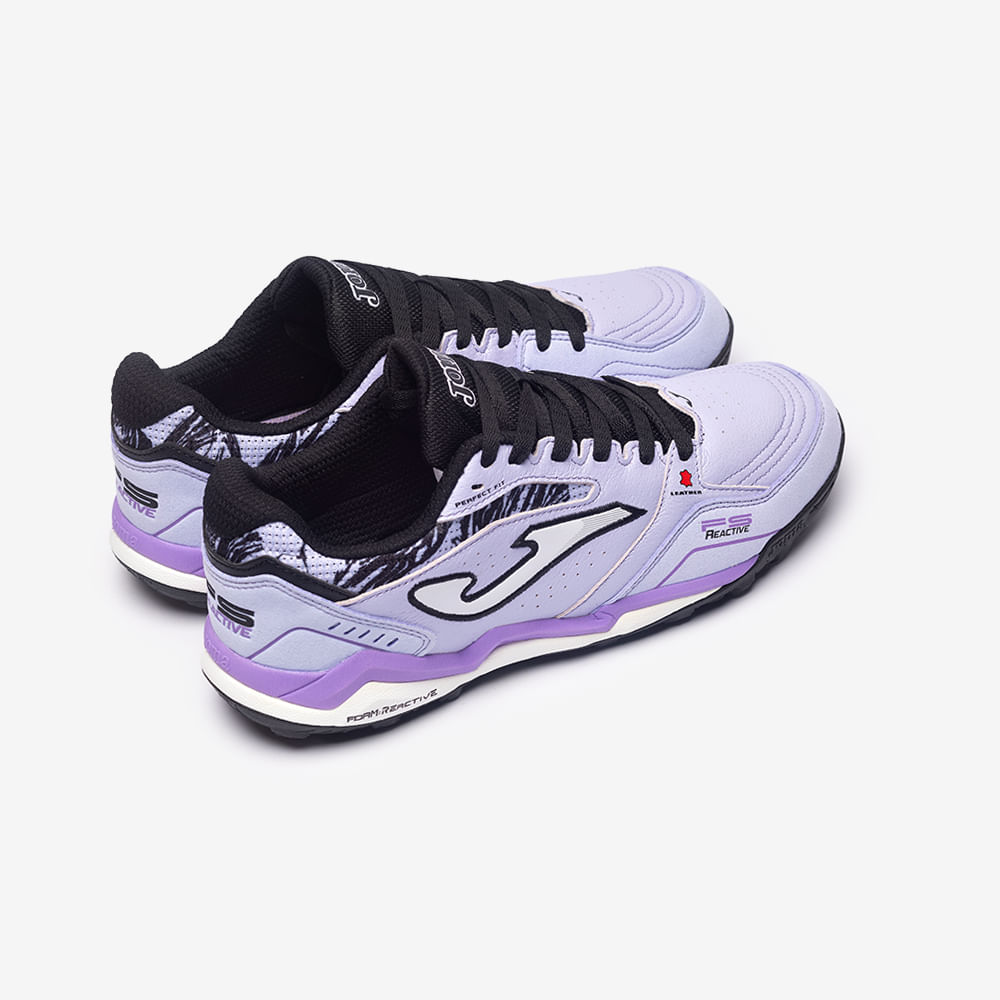Chuteira de Society Joma Fs Reactive Masculino Roxo e Preto-3