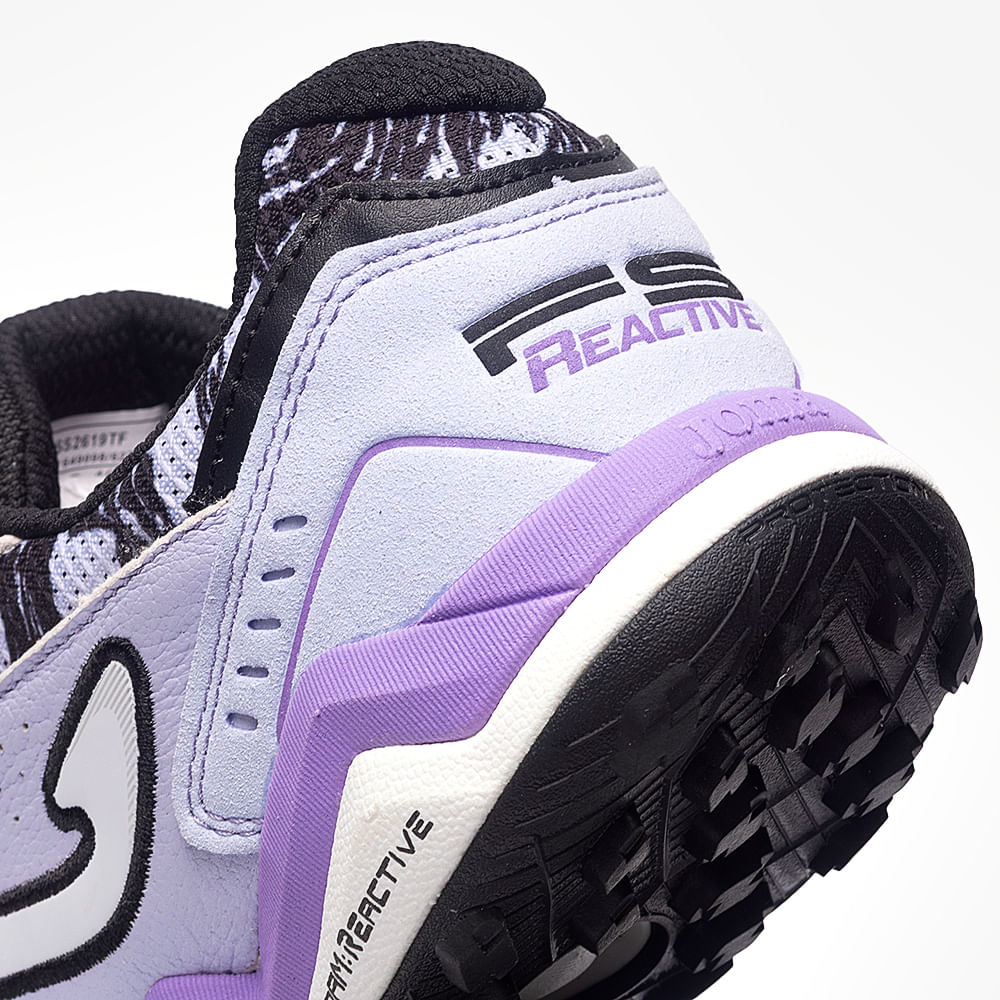 Chuteira de Society Joma Fs Reactive Masculino Roxo e Preto-6
