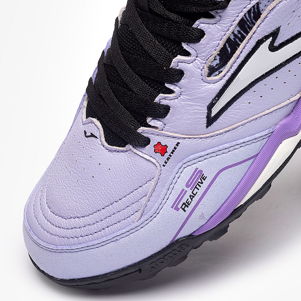 Chuteira de Society Joma Fs Reactive Masculino Roxo e Preto-7