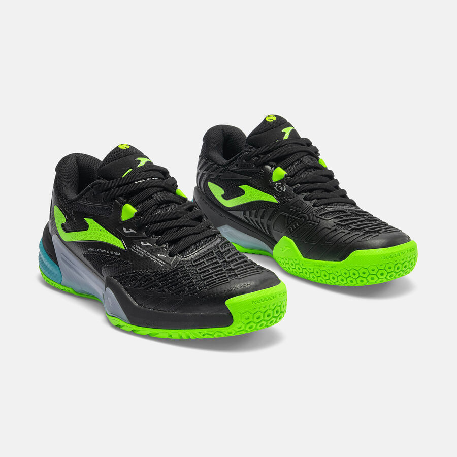 Tênis Joma Roland (Quadra Rápida) Masculino Preto e Verde-2