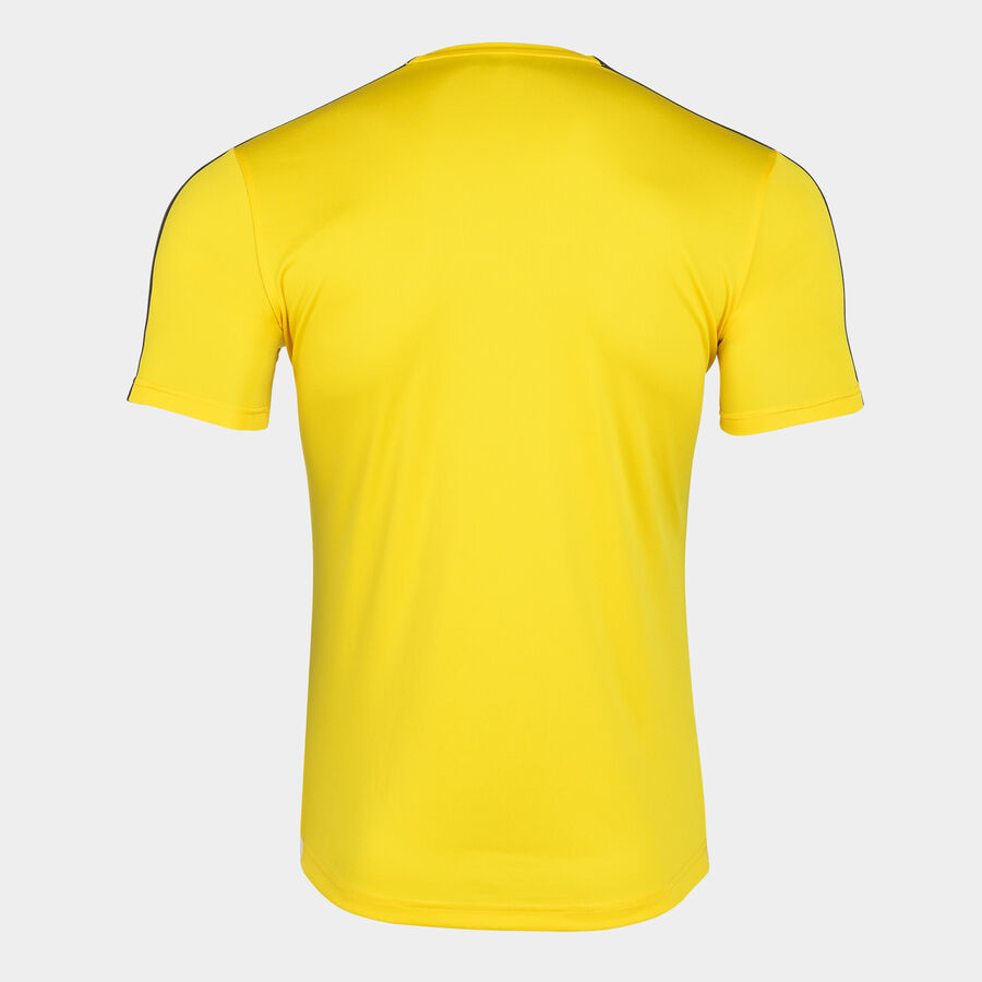 Camiseta Joma Academy III Masculina Amarelo e Preto-5