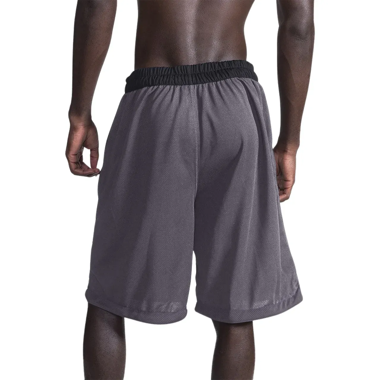 Bermuda Spalding Dupla Face - Preto e Cinza-3