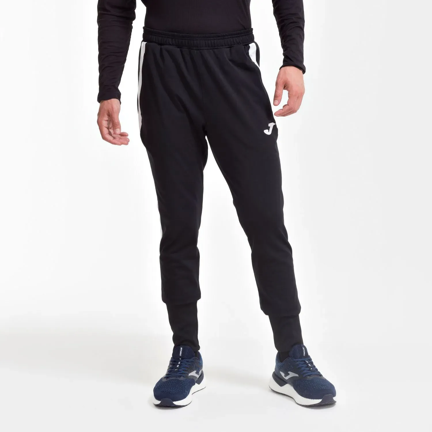 Calça Joma Advance Masculina Preto e Branco-0