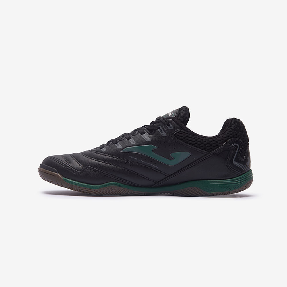 Chuteira de Futsal Joma Maxima Masculina - Preto e Verde-3