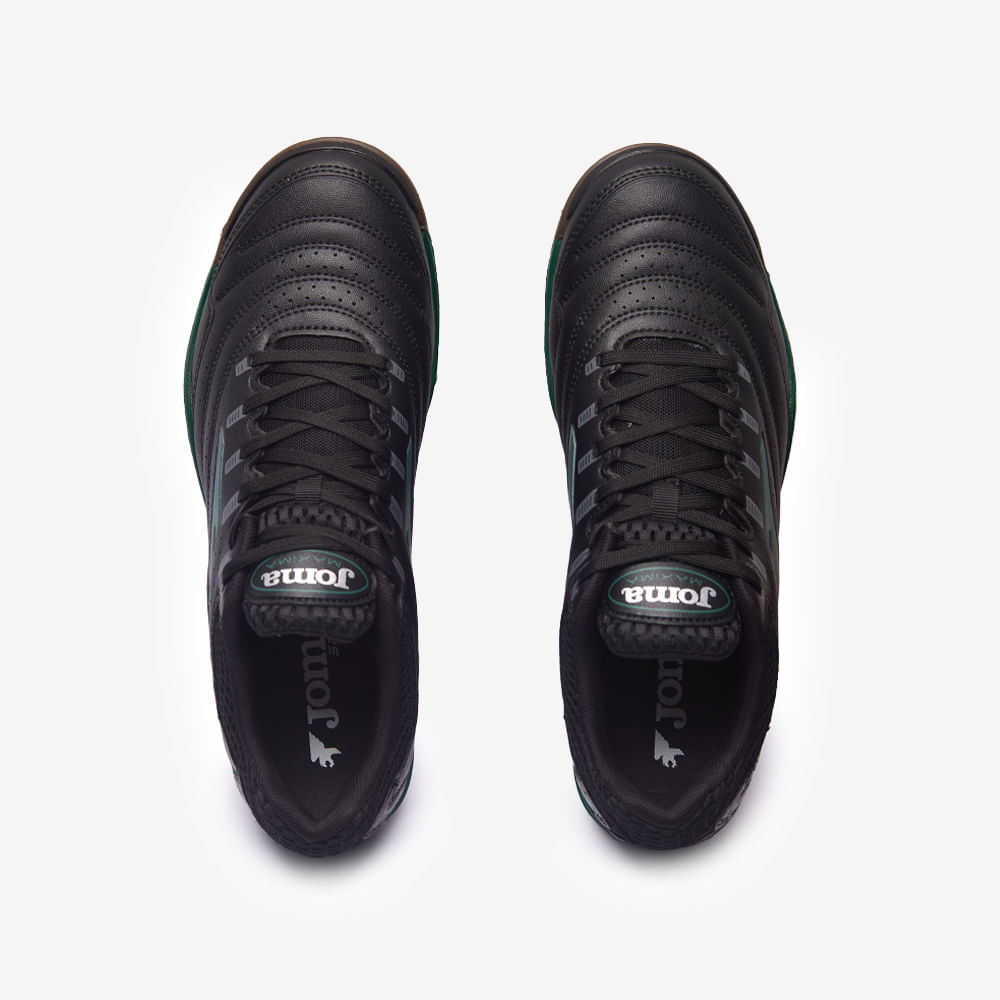 Chuteira de Futsal Joma Maxima Masculina - Preto e Verde-5