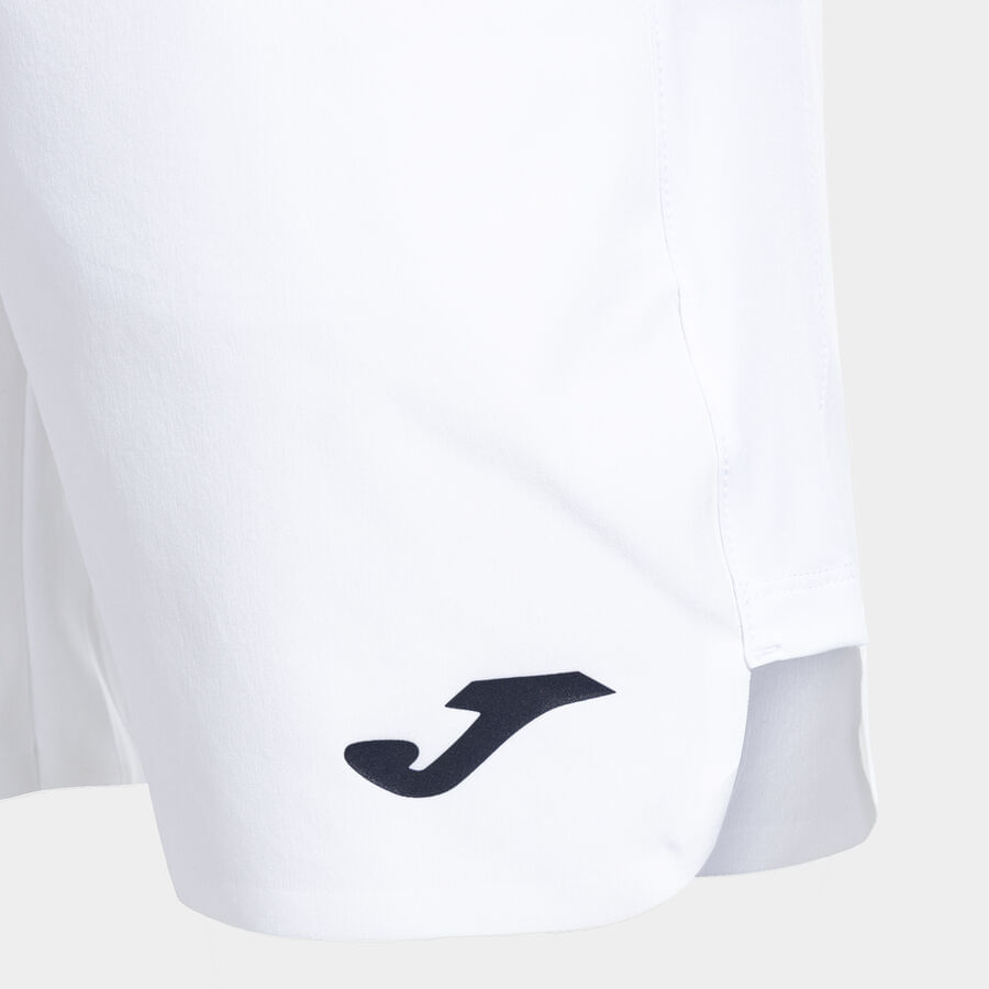 Shorts Joma Challenge Masculino Branco Preto-5
