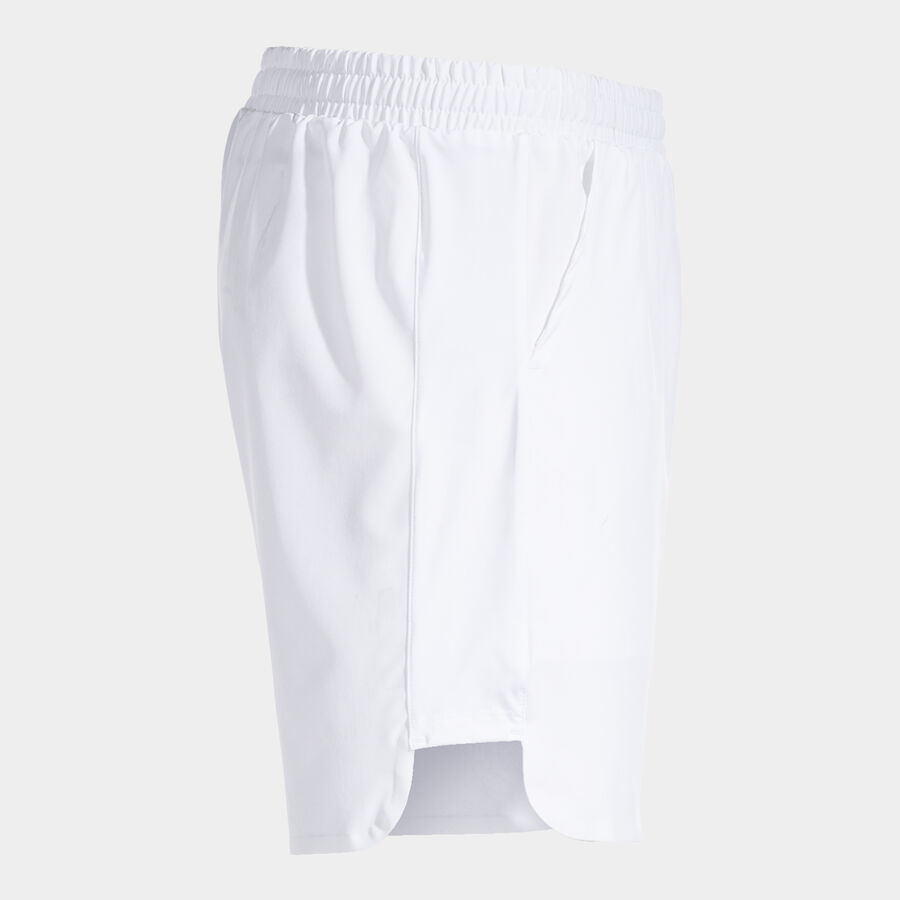 Shorts Joma Challenge Masculino Branco Preto-6
