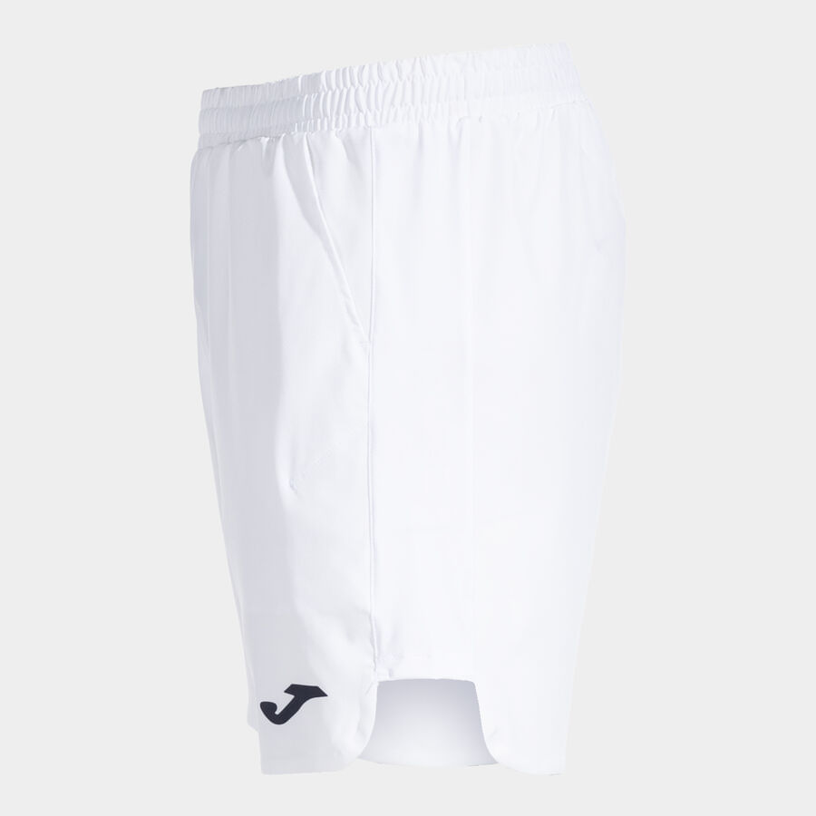 Shorts Joma Challenge Masculino Branco Preto-4